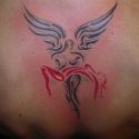 Erkek Melek Tattoo