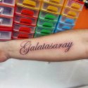 Galatasaray  Yazı Tattoo