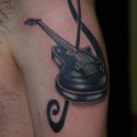 Gitar Sol Anahtarı Tattoo