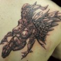 Gotic Melek Tattoo