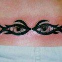 Göz Tribal Tattoo