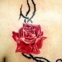 Gül Tribal Tattoo