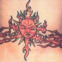Güneş Tribal Tattoo