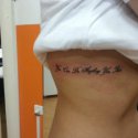 İngilizce Yazı Tattoo