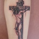 İsa Haç Tattoo
