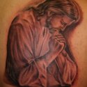 İsa Portre Tattoo
