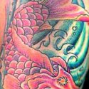 Japon Balığı Tattoo