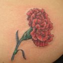 Karanfil Çiçek Tattoo