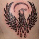 Kartal Tribal Tattoo