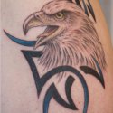 Kartal Tribal Tattoo