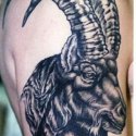 Keçi Oğlak Burç Tattoo