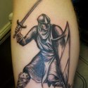 Kılıçlı Savaşçı Tattoo
