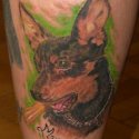 Köpek Chivava Tattoo