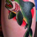 Köpekbalığı Shark Tattoo