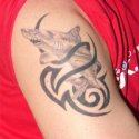 Köpekbalığı Tribal Tattoo