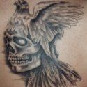 Kurukafa Kuş Tattoo