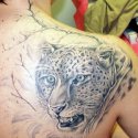 Leopar Fantazi Tattoo