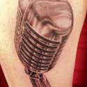 Mikrofon Tattoo