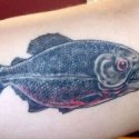 Piranha Balık Tattoo