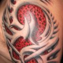 Renkli Tribal Tattoo