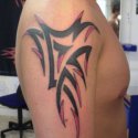 Renkli Tribal Tattoo