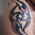 Renkli Tribal Tattoo