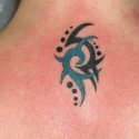 Renkli Tribal Tattoo