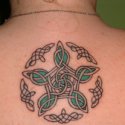 Renkli Tribal Celtic Tattoo
