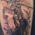 Romalı Asker Tattoo