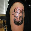 Tiyatro Mask Tattoo