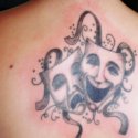 Tiyatro Mask Tattoo