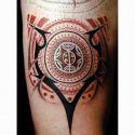 Tribal Buda Tattoo