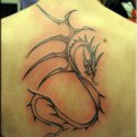 Tribal Dragon Tattoo