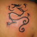 Tribal Dragon Ejderha Tattoo