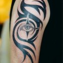 Tribal Göz Tattoo