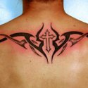 Tribal Haç Tattoo