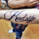 Yazı İsim Tattoo