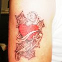 Yıldız Kalp Tattoo