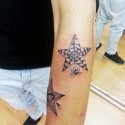 Yıldız Örümcek Ağı Tattoo