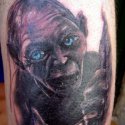 Yüzüklerin Efendisi Gollum Tattoo