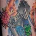 Zippo Çakmak Tattoo