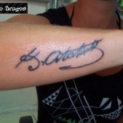 Atatürk İmza Tattoo