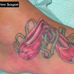 Balerin Ayakabı Tattoo