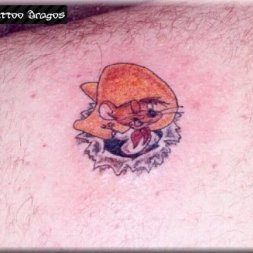 Cartoon Fare Tattoo