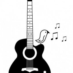 Gitar Kuş Notalar