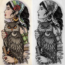 Kadın Tattoo Modeli