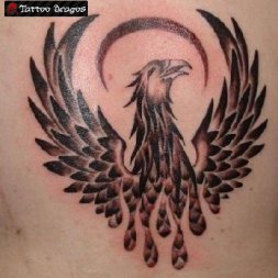 Kartal Tribal Tattoo