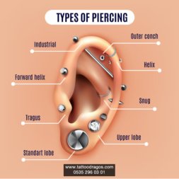 Kulak Piercing Modelleri