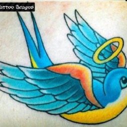 Kuş Melek Tattoo