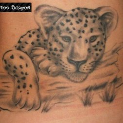 Leopar Fantazi Tattoo